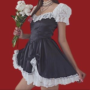 🔪🥀Dolls Kill Satin Mini Dress🥀🔪